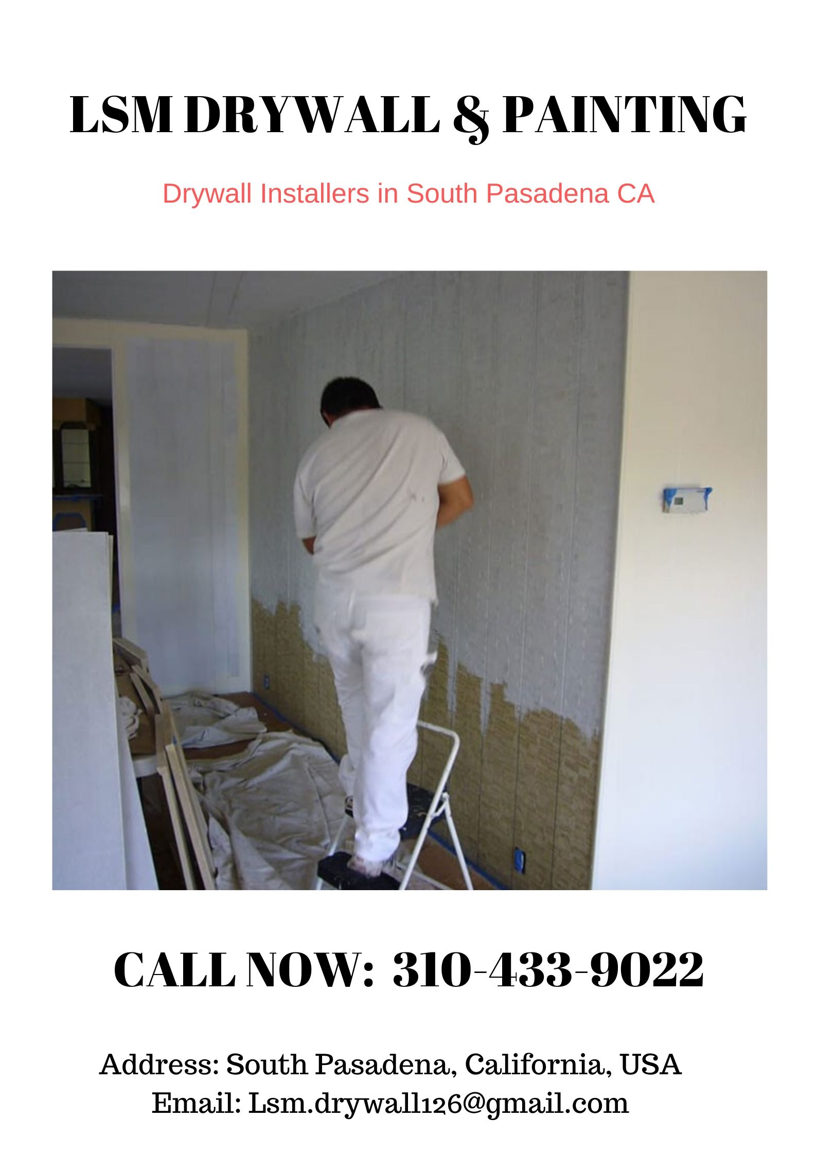 Company Logo For Drywall Installation in South Pasadena CA'