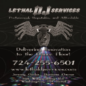 Company Logo For Lethal DJ Services'