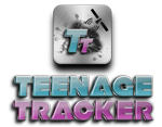 Teenage Tracker Logo'