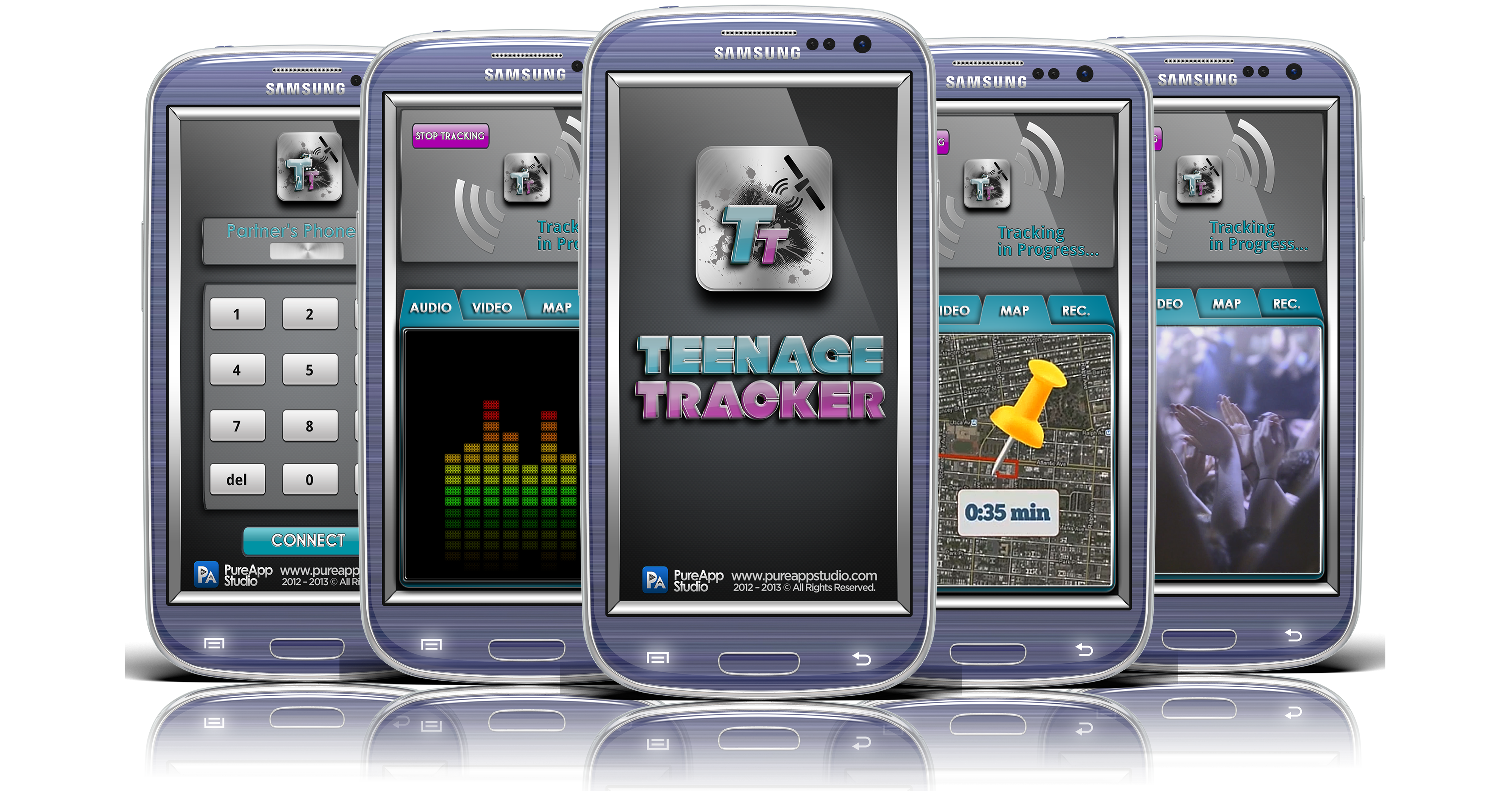 Teenage Tracker Screen Shots