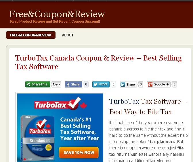 Turbo Tax Canada'