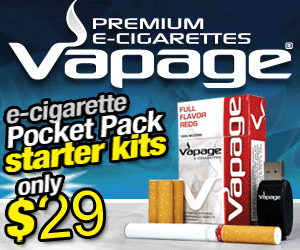 Vapage Premium E-Cigarettes'