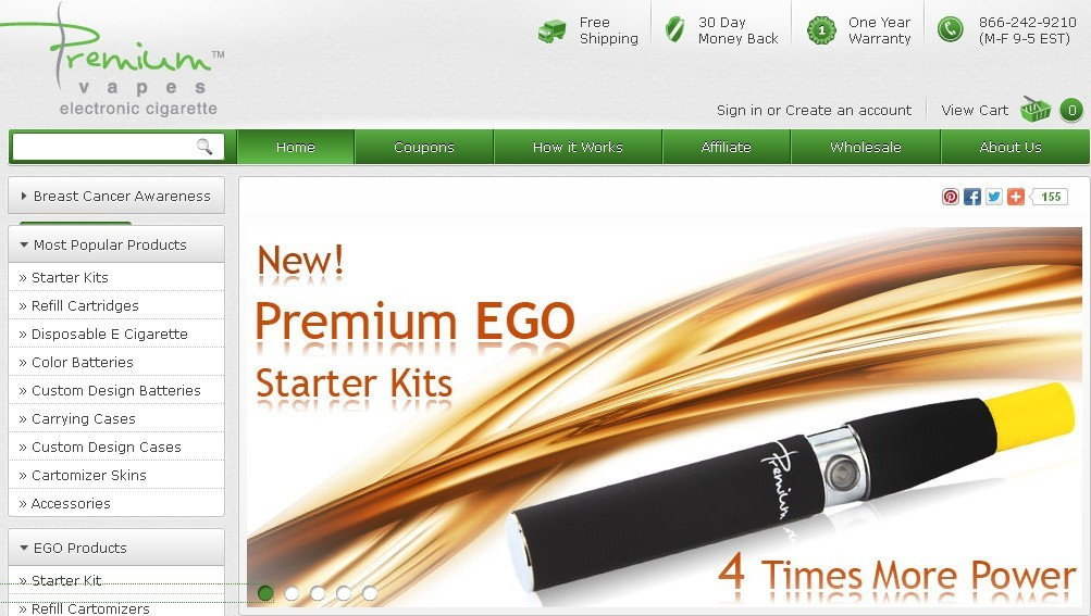 Premium E-cigarette'