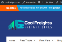 Cool Freights Transport LLC Logo