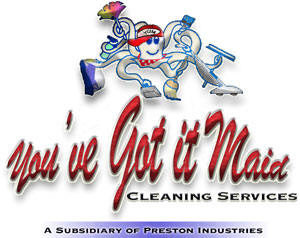 Logo for You've Got it Maid Cleaning Services'
