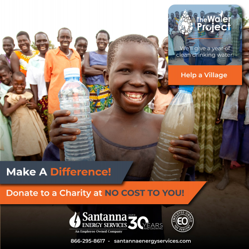 Charity Choice Program - Santanna Energy Services'