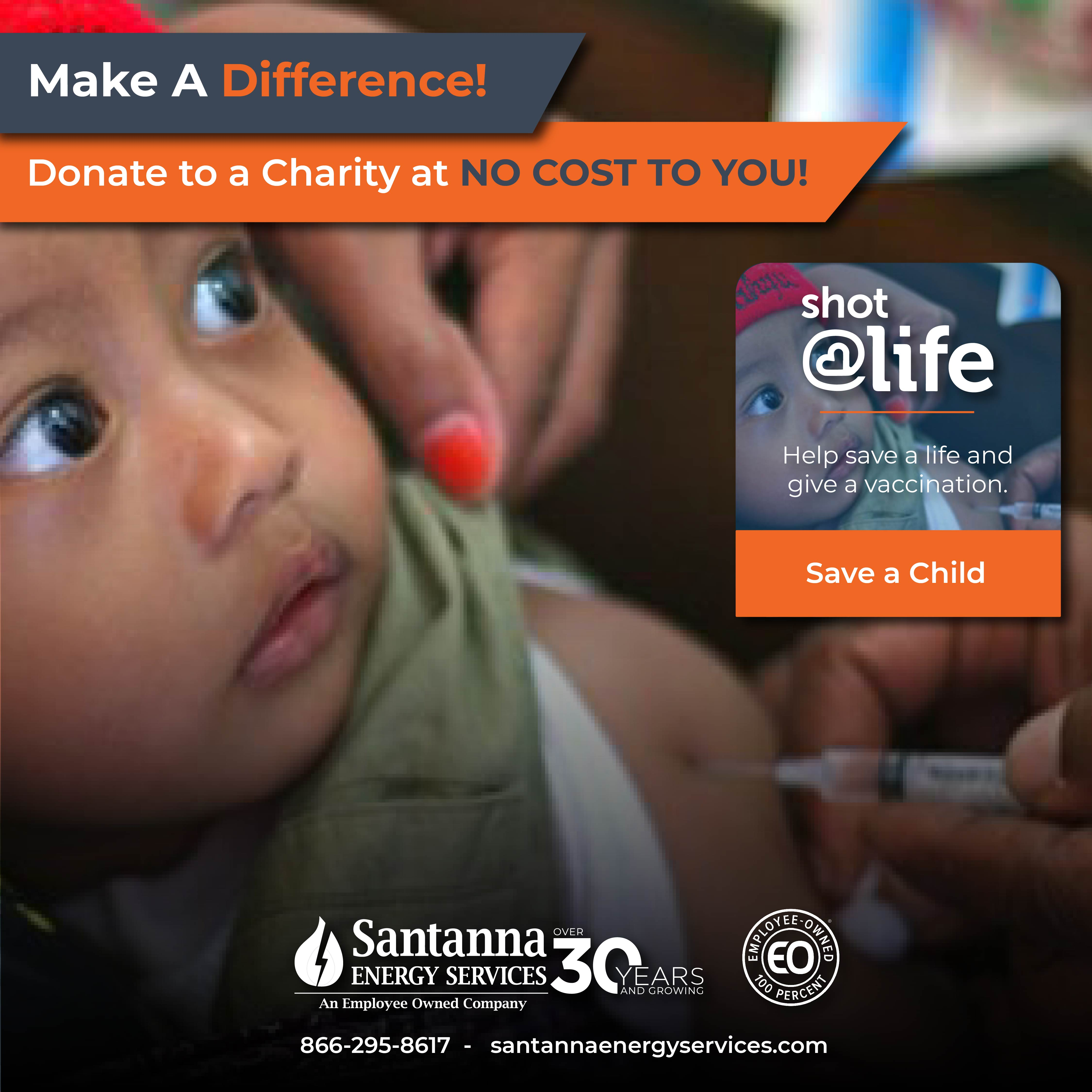 Charity Choice Program - Santanna Energy Services