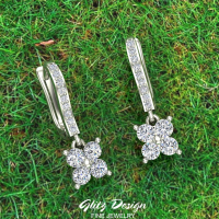 Diamond Earrings for Women by Glitz Design
