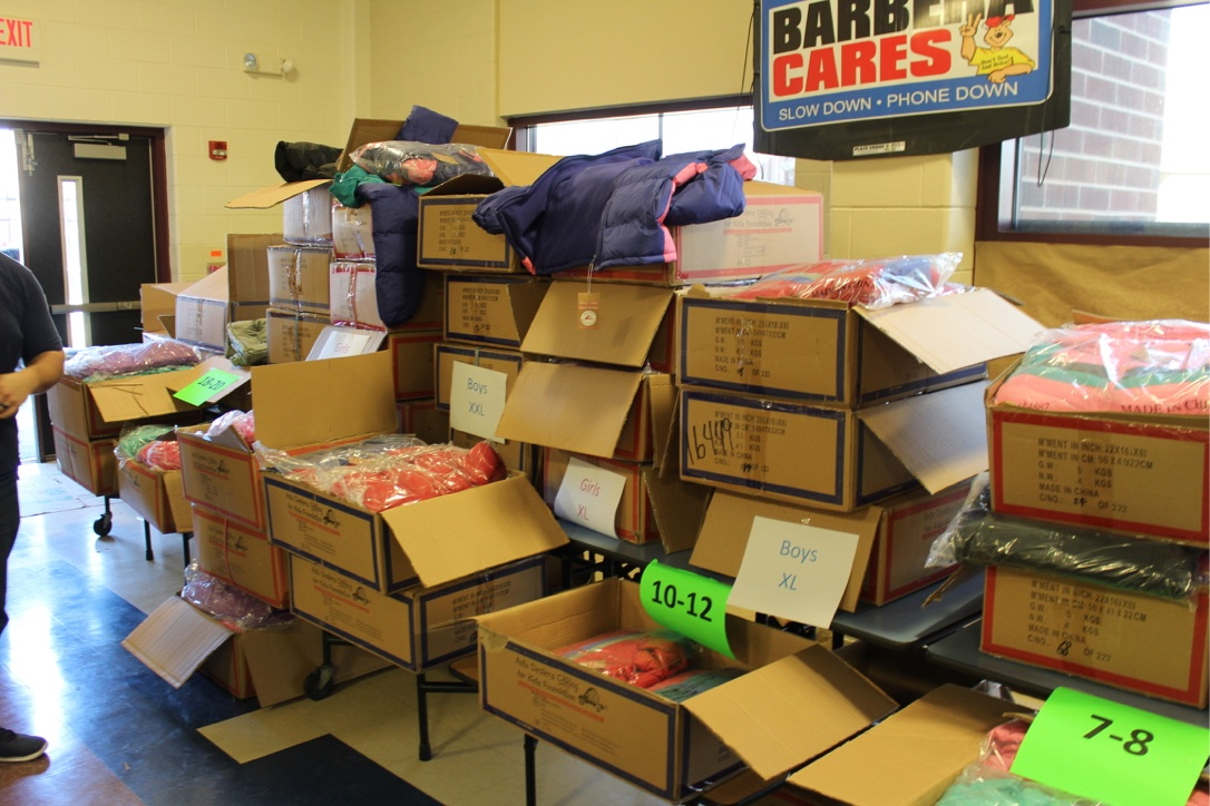 Gary Barbera Coats for Kids Drive