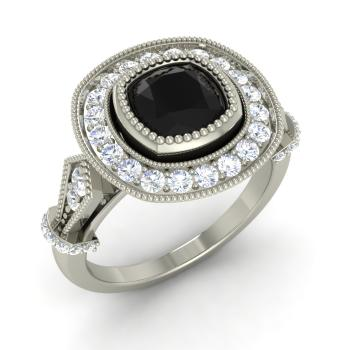 Black Diamond Rings by Glitz Design