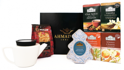 The Ahmad Tea Winter Charmer Holiday Gift Box'