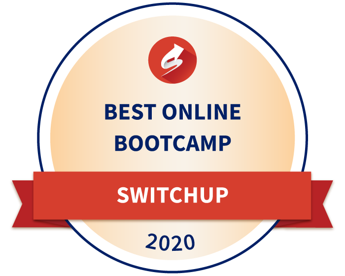 Tech Academy Best Coding Boot Camp Award from SwitchUp