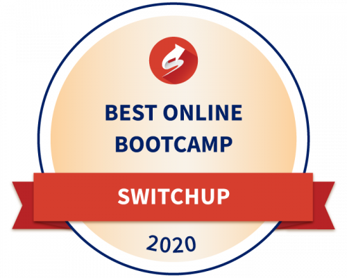 Tech Academy Best Coding Boot Camp Award from SwitchUp'