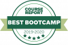 Tech Academy Best Online Coding Boot Camp Award from Course'