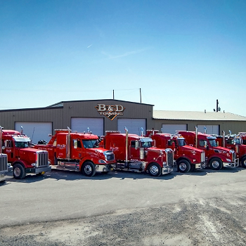 B And D Towing and Recovery Logo