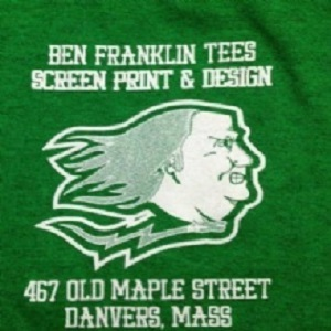 Company Logo For Ben Franklin Tees'