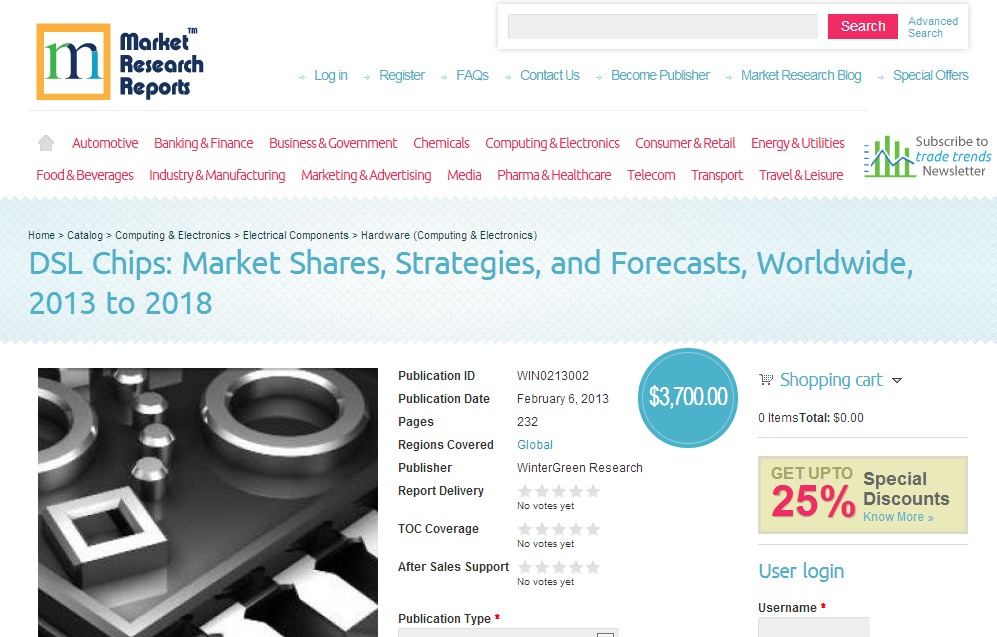 DSL Chips Markets'