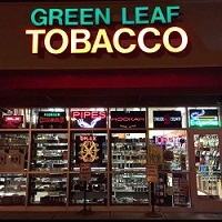 Company Logo For Greenleaf Vape And Tobacco'