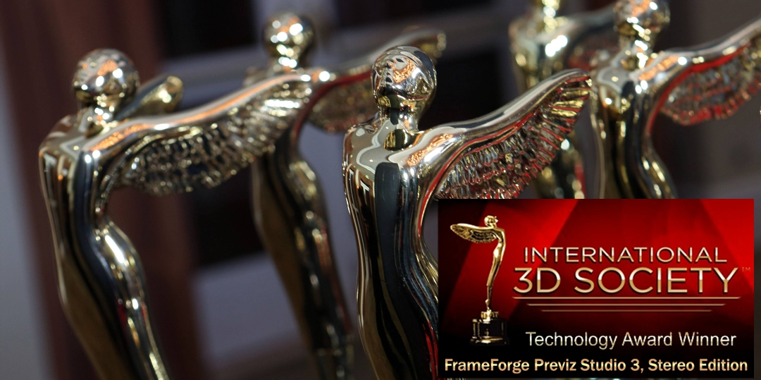 FrameForge Previz Studio 3, Stereo Edition wins Lumiere'