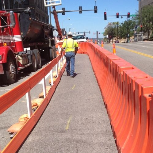 Water Filled Barriers'