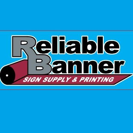 Reliable Banner Sign Supply and Printing Logo