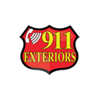 911 Exteriors Roofing &amp; Fence Logo