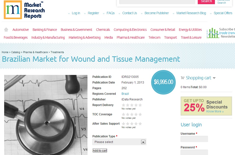 Brazilian Market for Wound and Tissue Management'