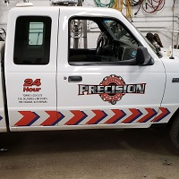 Precision Towing and Auto Worx Logo