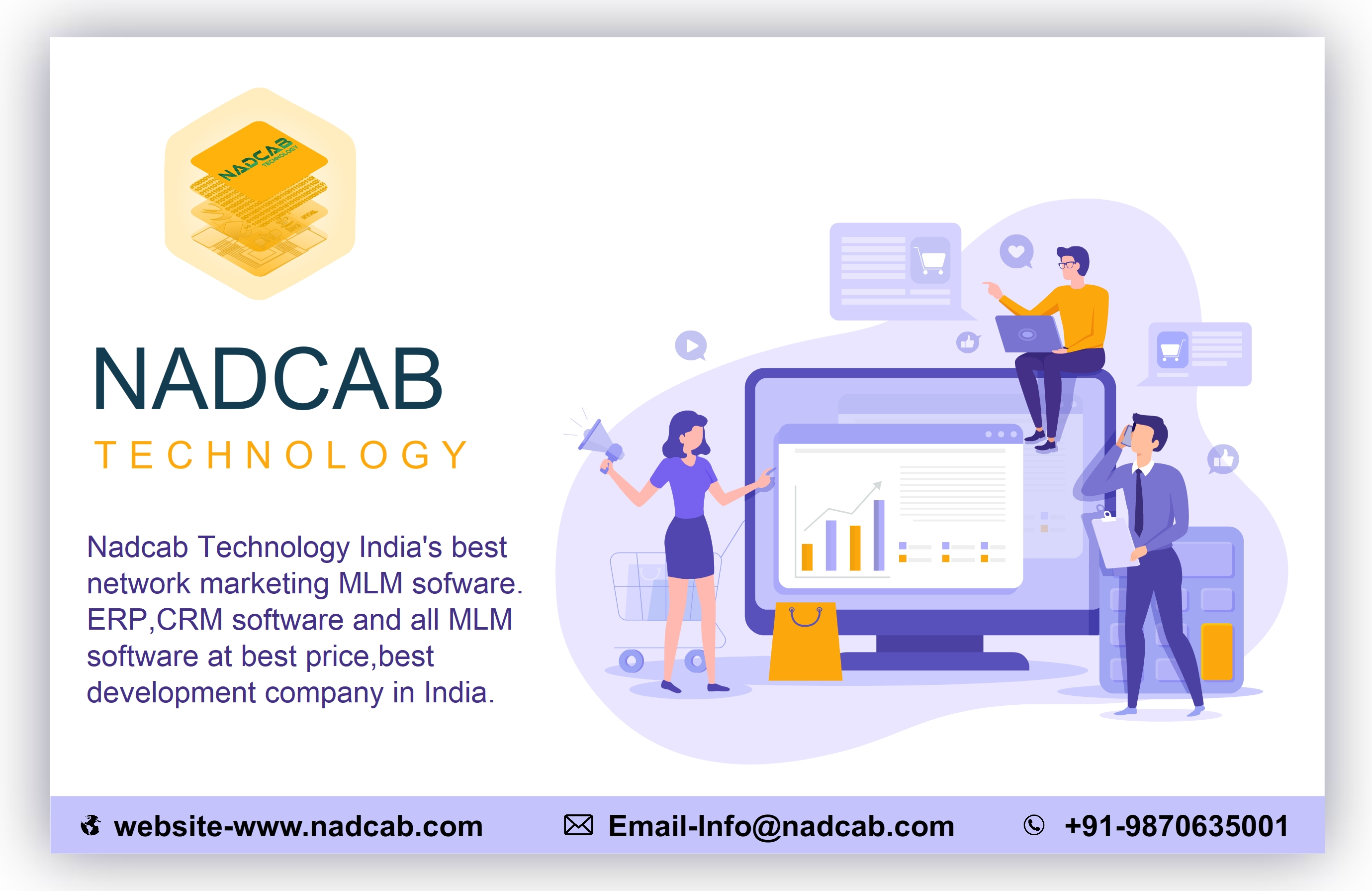 Company Logo For MLM CRM || Nadcab Technology'