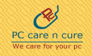 Logo for PCCareNCure'