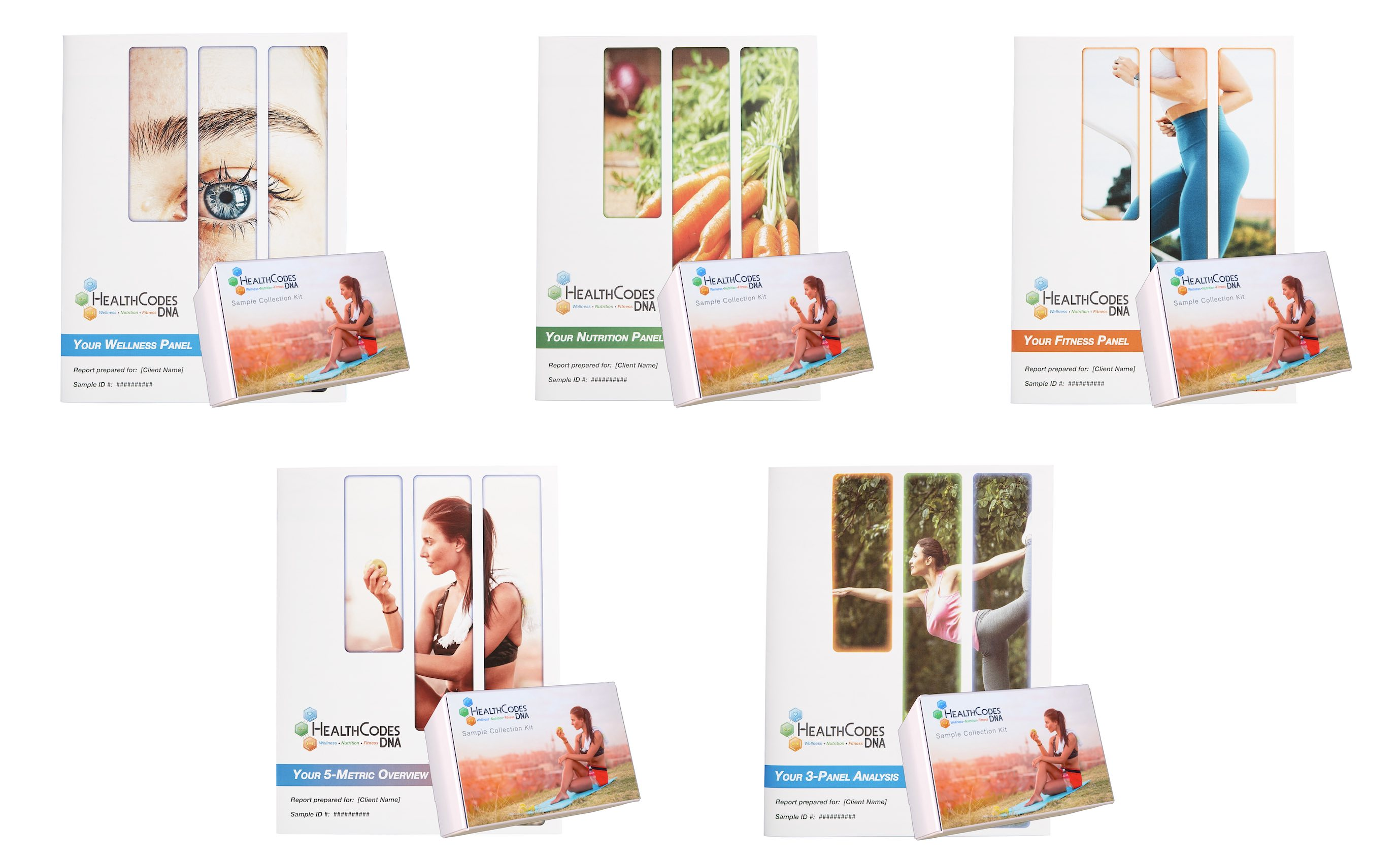 HealthCodes DNA 2019 Genetic Testing Product Line