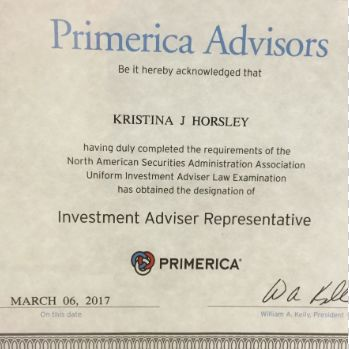 Company Logo For Primerica - Kris Horsley'