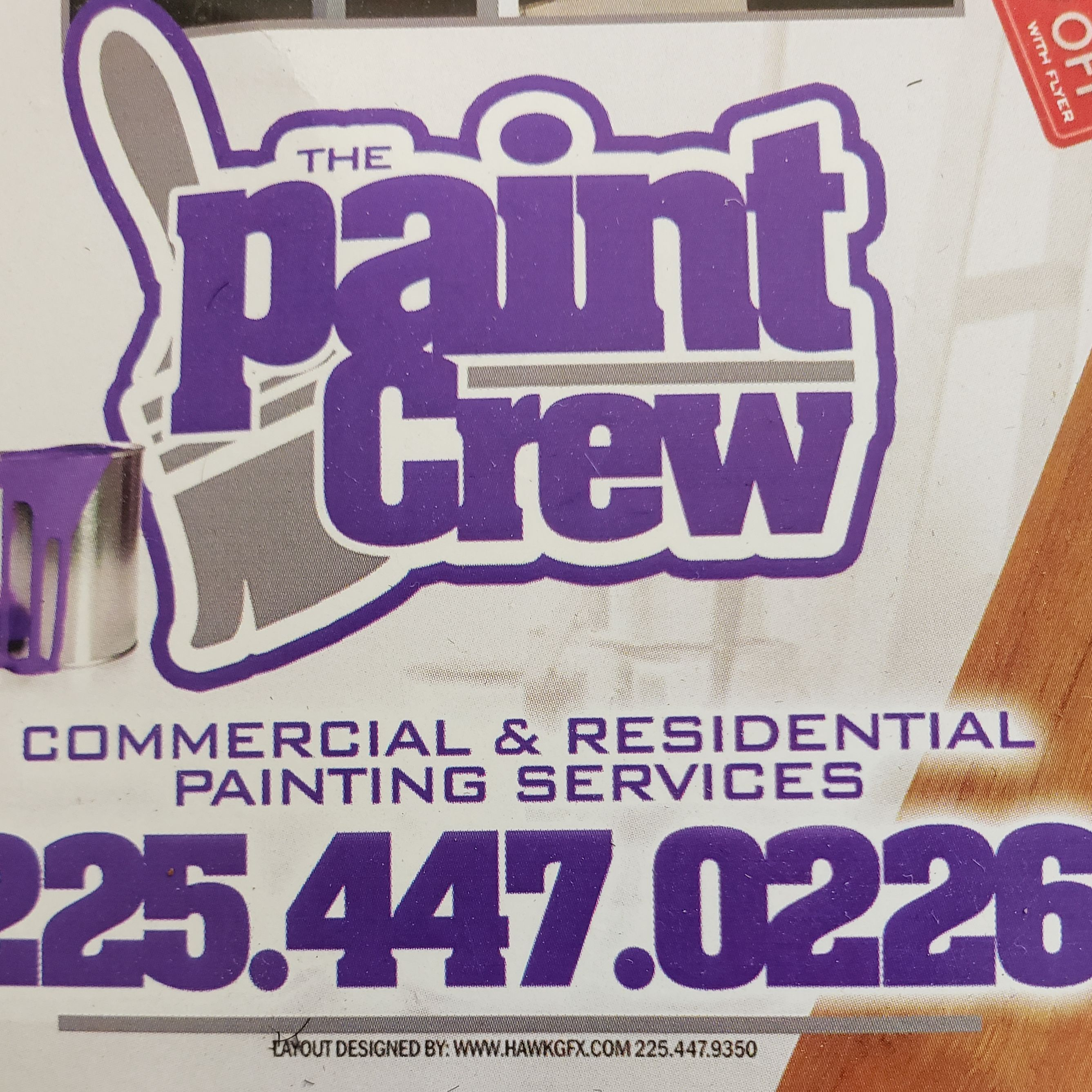 Company Logo For The Paint Crew'