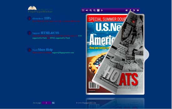 page flip software'