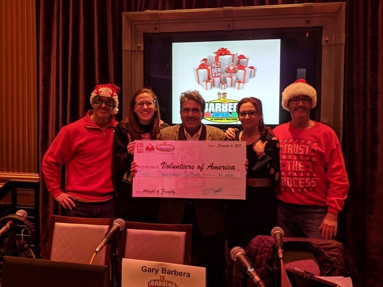 95.7 Ben FM Invited Gary Barbera and His BarberaCares Progra