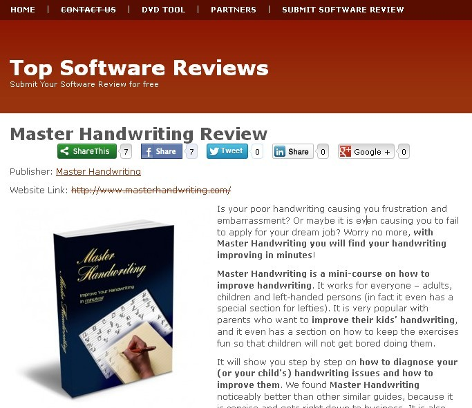 Master Handwriting Review'