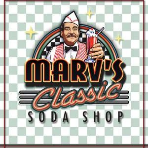 Company Logo For Marv&rsquo;s Classic Soda Shop'