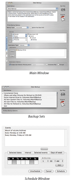 Data Backup 3 for Mac main set'