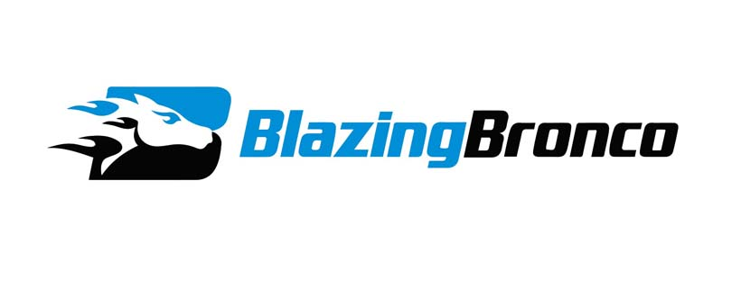 BlazingBronco Logo