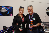 Michelle Knight and Sonny Croughn at 2012 SEMA Show