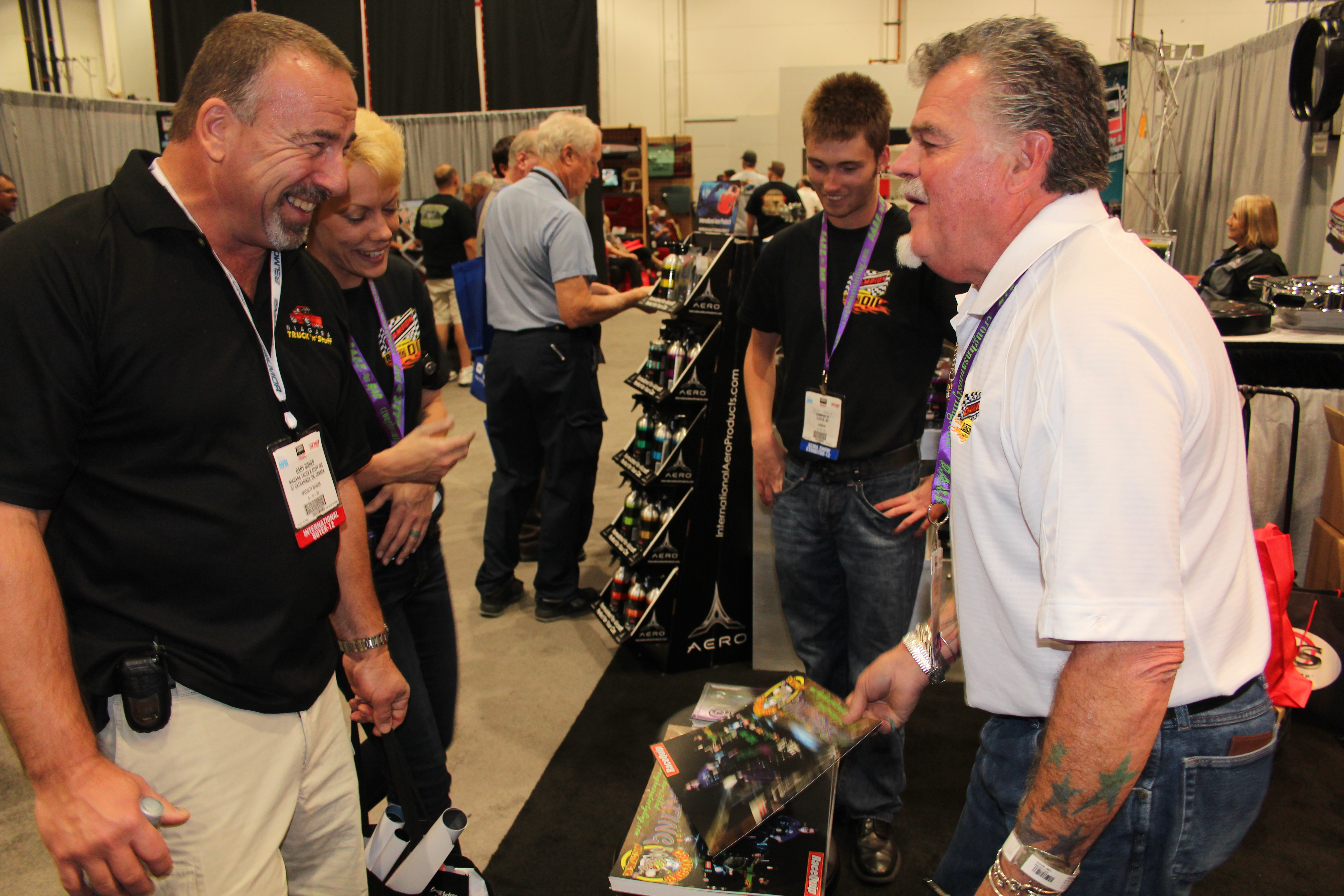 Croughn at the 2012 SEMA Show'