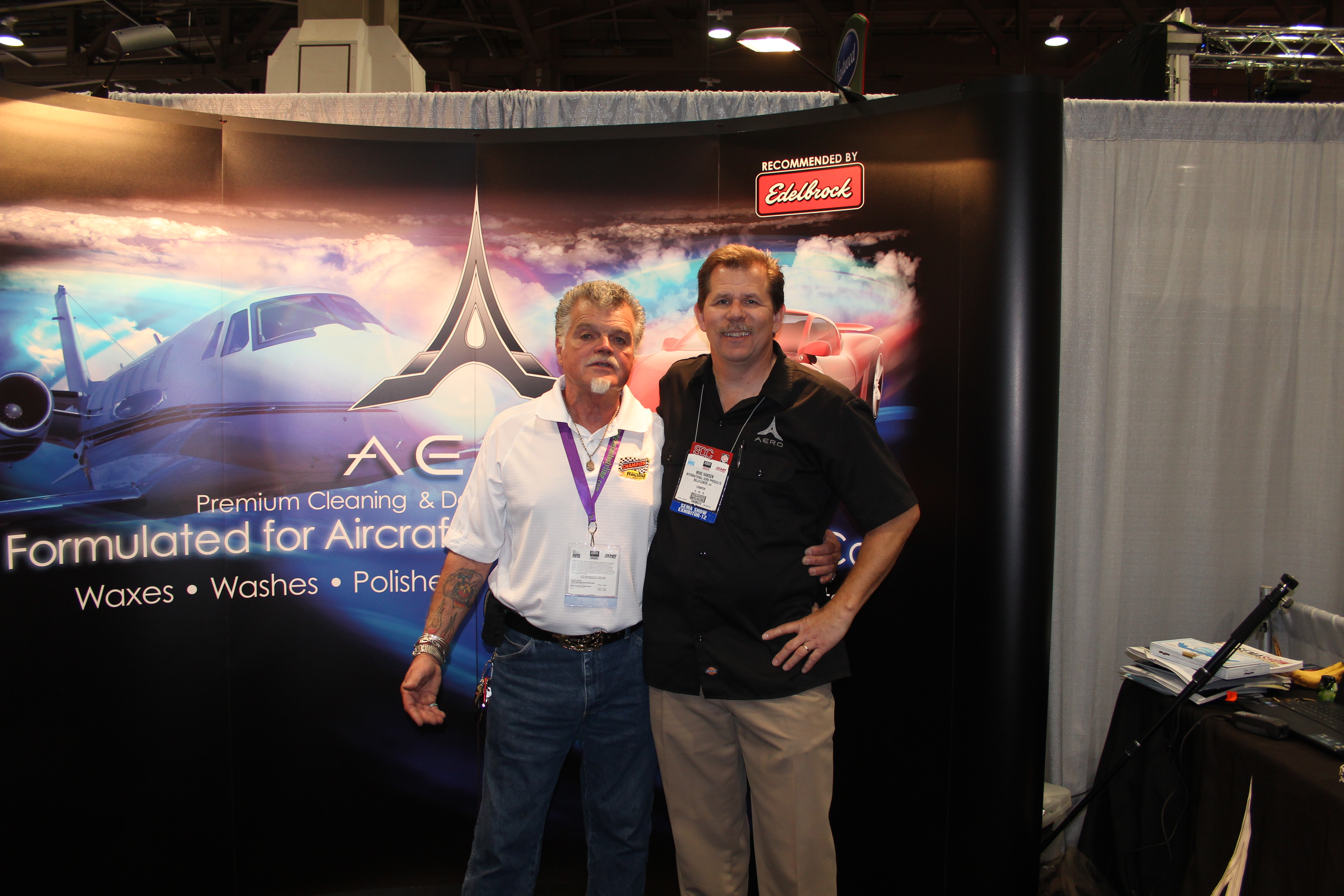 Sonny Croughn and Mike Hansen