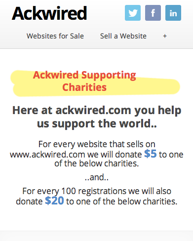 Supporting Charities Mobile'