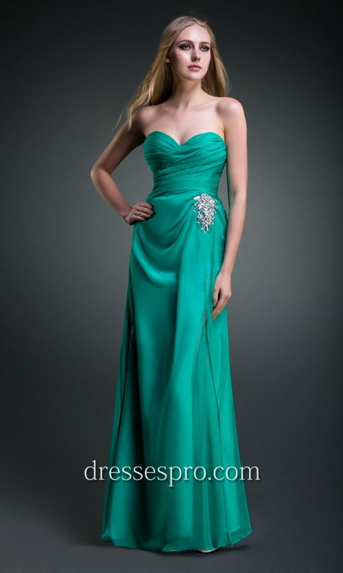 Cheap Green Prom Dress 2013'
