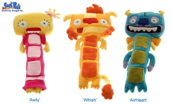 SeatPet Characters'