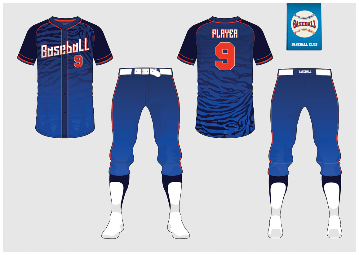 Eagle Gearz : Custom Sublimated Baseball Uniform Logo