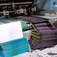Quality Blue and Offset Printing Logo
