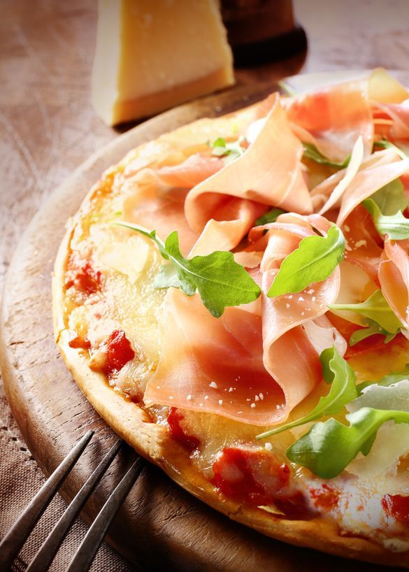 Company Logo For Super Baked Pizza and Wings'