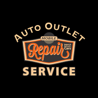 Auto Outlet Mobile Auto Service Logo