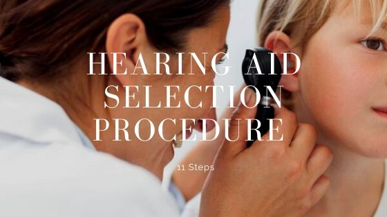 hearing aids fitting steps'